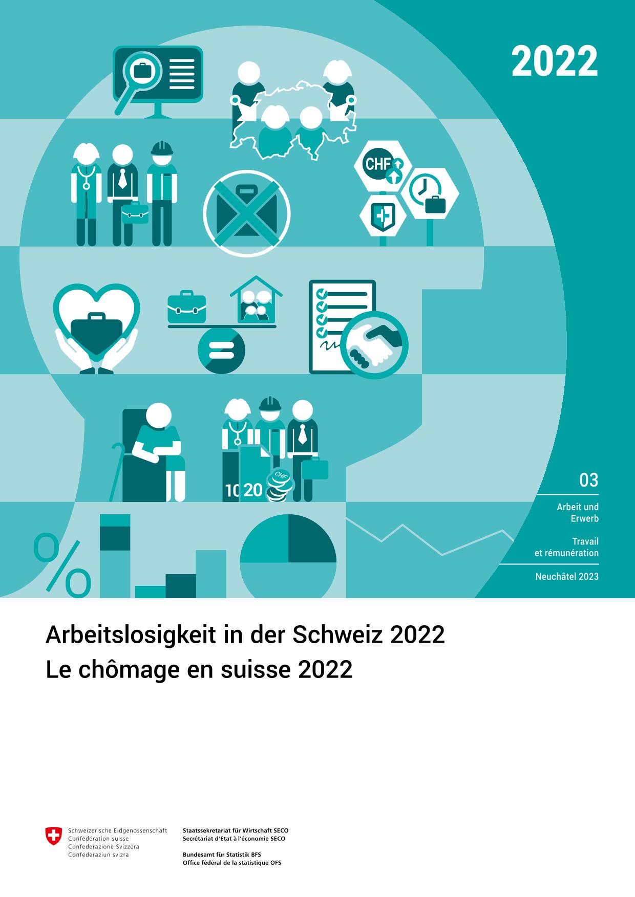 Arbeitslosigkeit in der Schweiz 2022