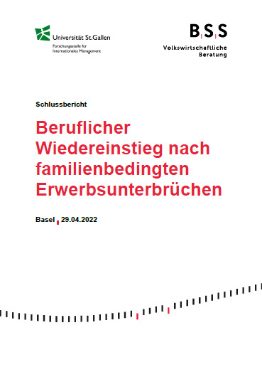 Berufl Wiedereinstieg nach familienbedingten Erwerbsunterbrchen d