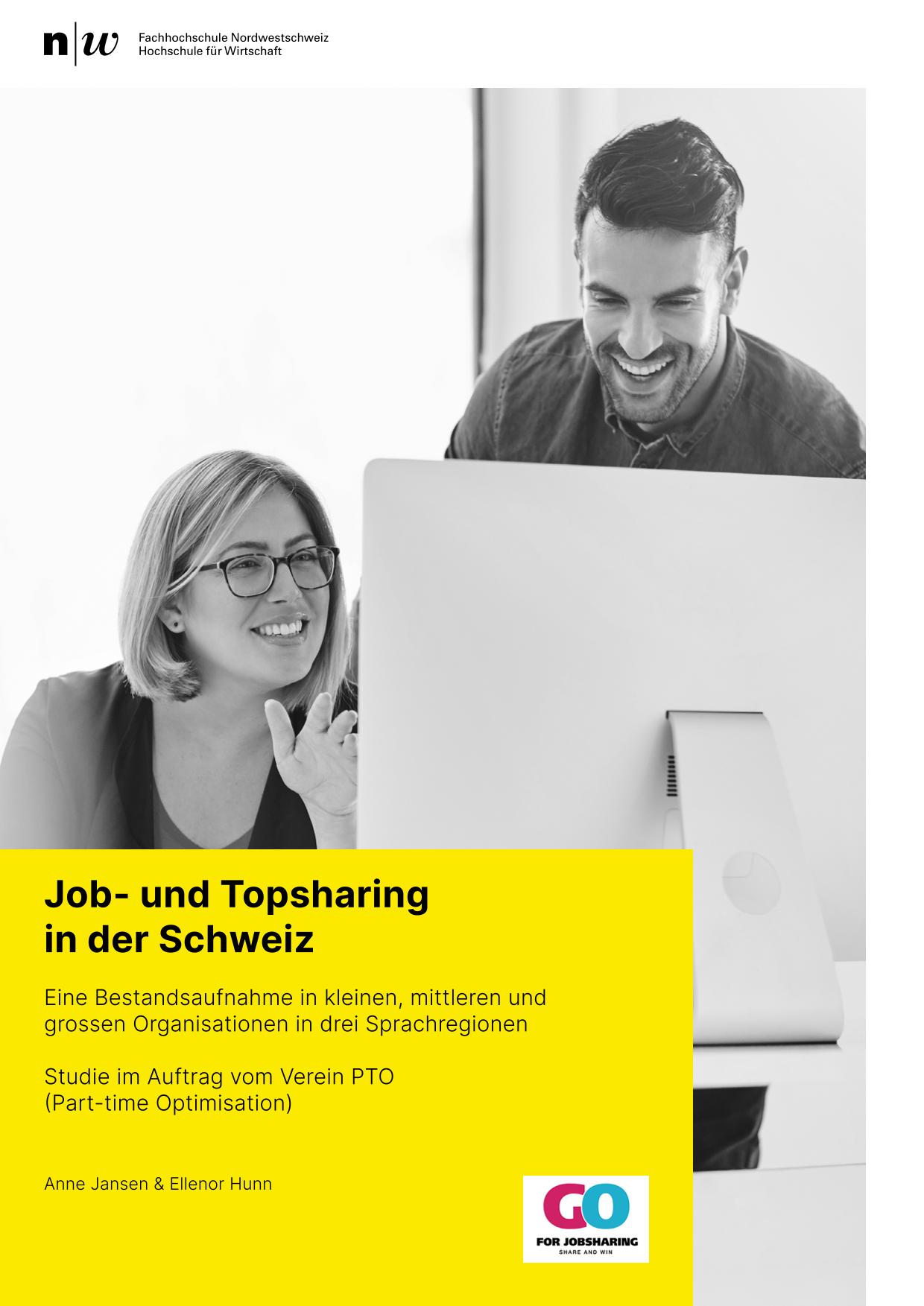 FHNW 2024 Job und Topsharing in der Schweiz 01