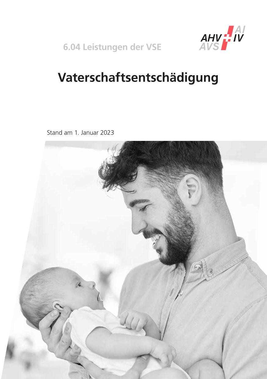 Merkblatt Vaterschaftsentschdigung