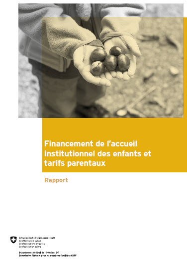 Bericht Finanzierung der institut. Kinderbetreuung und Elterntarife f
